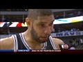 Tim Duncan: Leading the Spurs over Dirk and the Mavs (2010 Playoffs Game 2, Thank you TD)