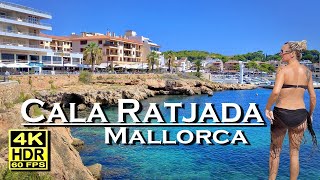Cala Ratjada Mallorca Spain 4K 60fps HDR (UHD) Dolby Atmos 💖 The best places 👀 Walking Tour