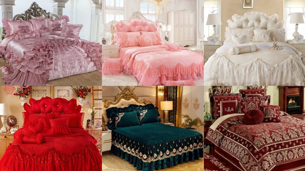 Bridal Bedsheet Designs. Fancy Bedsheet Ideas. Bedroom Decor YouTube