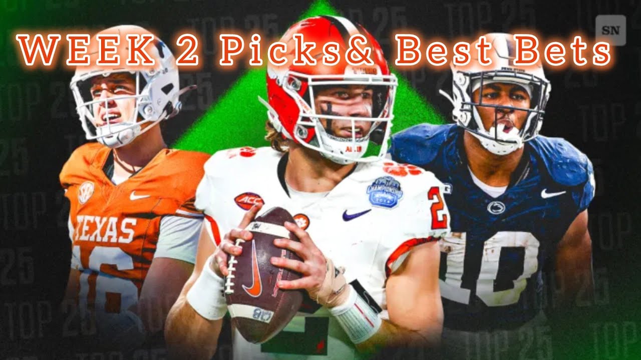 2025 College Football Week 1 Picks & Best Bets (EP. 111)