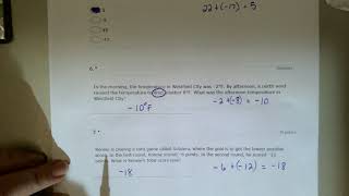 12/10 REVIEW: Mid-Unit 4 Test 6th Grade