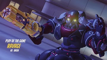 Overwatch - Competitive - Highlight (Lijiang Tower: Garden)