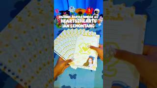 KERTAS #BINDER #HEARTS2HEARTS #LEMONTANG UKURAN A5 ISI 10 LEMBAR tebal 100 GSM #foryou