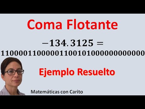 Video: ¿Qué es el número flotante con el ejemplo?