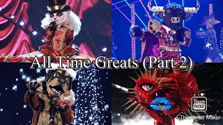 Some Of The Greatest Performances EVER! | The Masked Singer (PART 2)