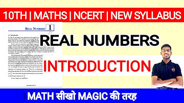 Class 10 Maths | Chapter 1 | Introduction Part 1 | Real Numbers | NCERT | वास्तविक संख्याए