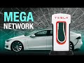 Tesla is Building the World&#39;s Largest Fast Charging Network