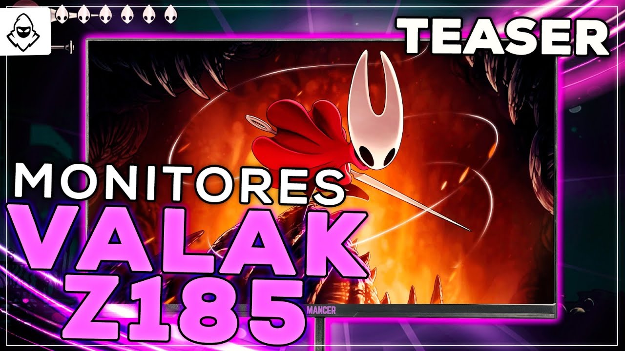 Teaser Monitor Gamer Mancer Valak Z185, 23.8 Pol. VA, Curvo, FHD, 1ms, 180Hz