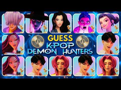 Guess KPop Demon Hunters Songs and Characters by Their Voice Quiz| #kpopdemonhunters #rumi #jinu