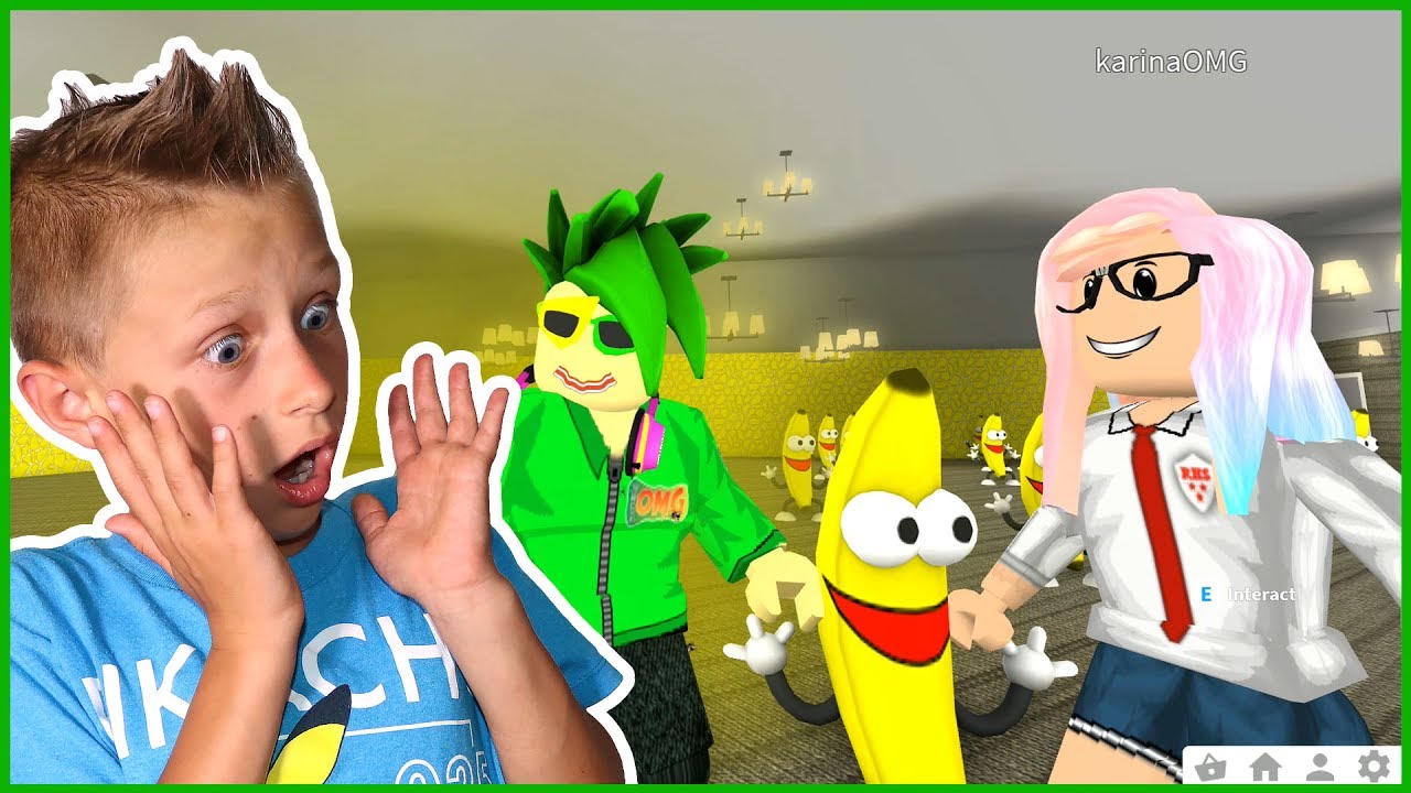 Banana Men Invades Our House At 3am Youtube - karina omg roblox restaurant drive to