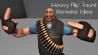 Heavy Flip Taunt Remake Idea (Cancelled)