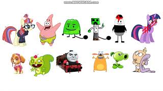 Unreupload Dumb Ways To Blind Character Mix Version