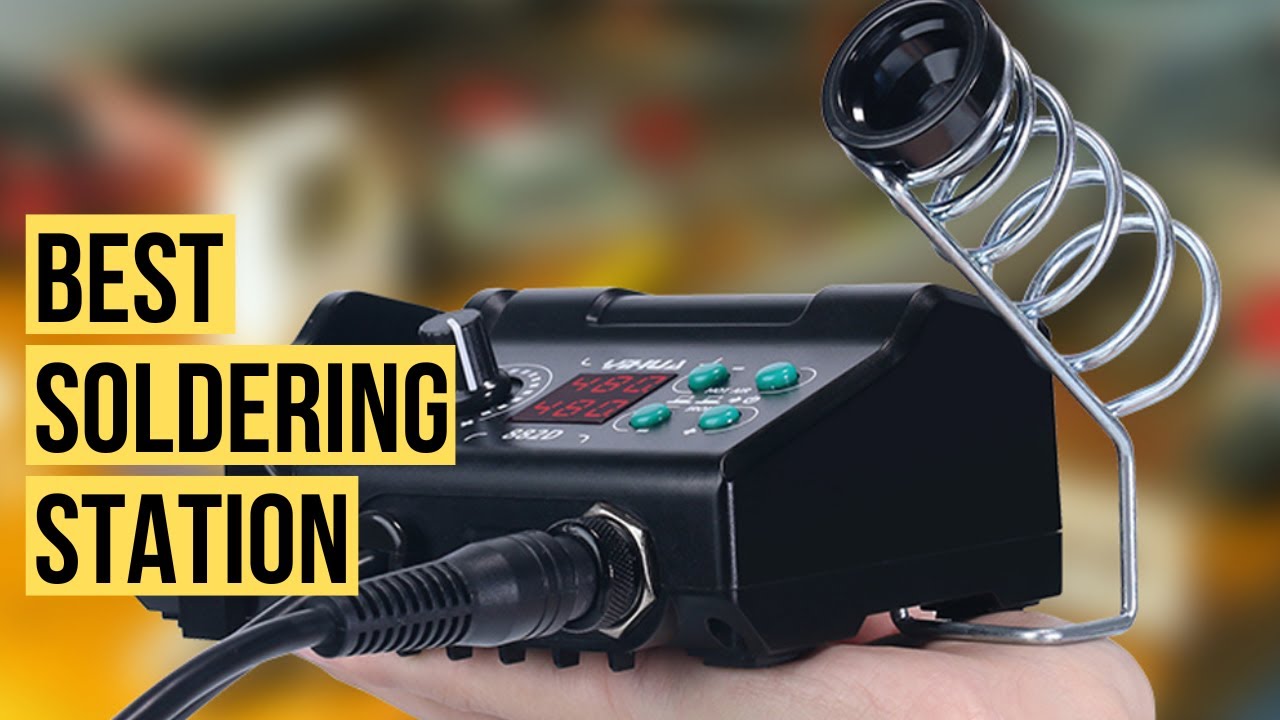 Best Soldering Station 2 in 1 YH 882D Soldering Station Review YouTube