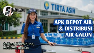 APLIKASI USAHA DEPOT AIR & DISTRIBUSI GALON AIR - LACAK LOKASI DRIVER  / KURIR DILAPANGAN