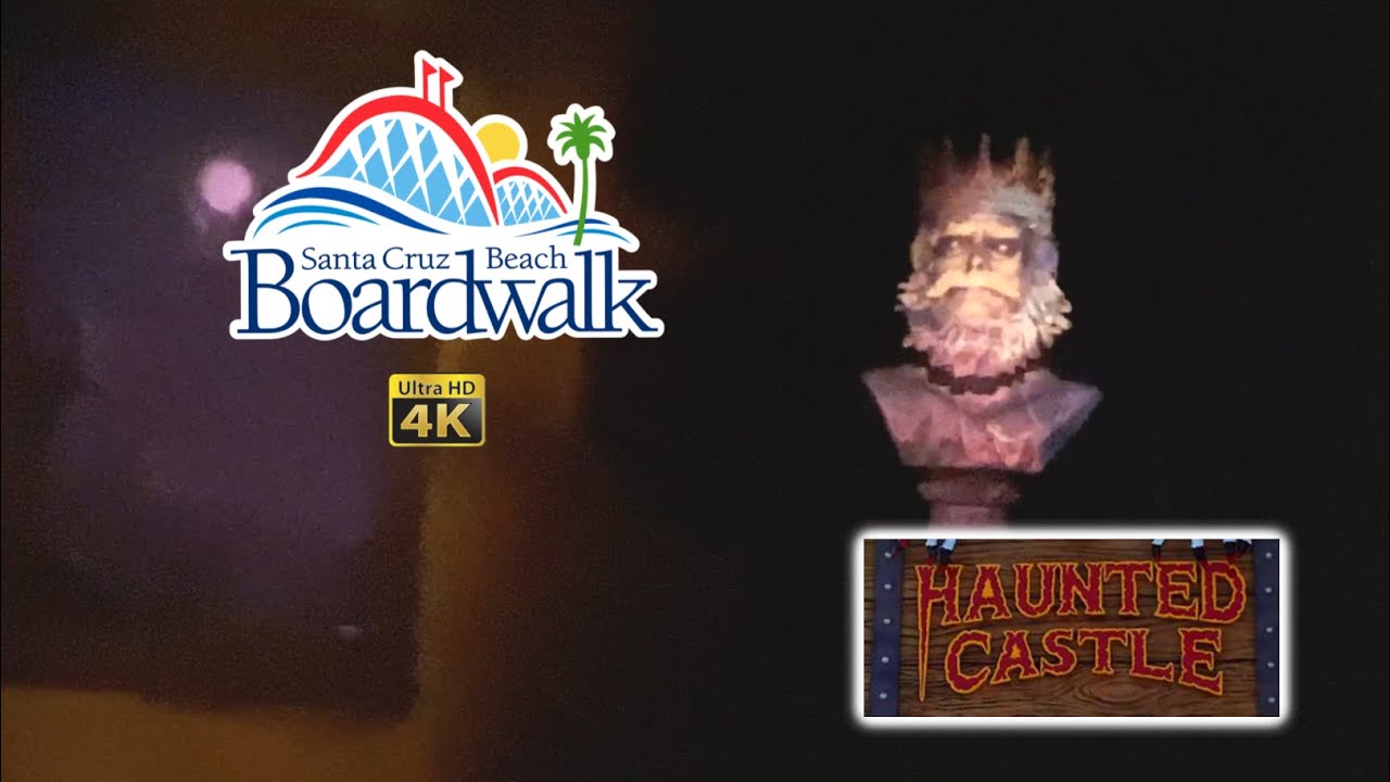 20211016 Haunted Castle On Ride Low Light Ultra HD 4K