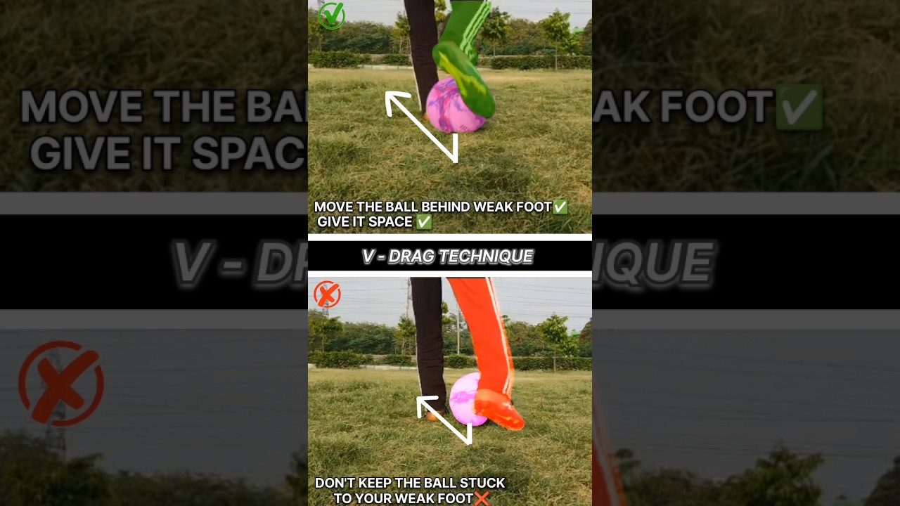 V - DRAG TECHNIQUE 🤯