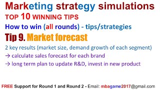 How to win Markstrat - Top 10 winning tips - Round 1 to 10 -  Tip 9 Market forecast - markstrat 2026
