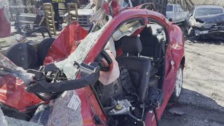 Father speaks out as daughter recovers from crash with a driver accused of running from police