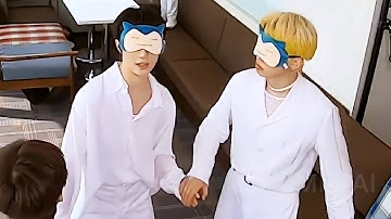 yeonjun deceives Beomgyu ( Yeongyu holding hands, bickering and cute moments )