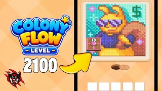 Colony Flow Level 2100 Game Walkthrough