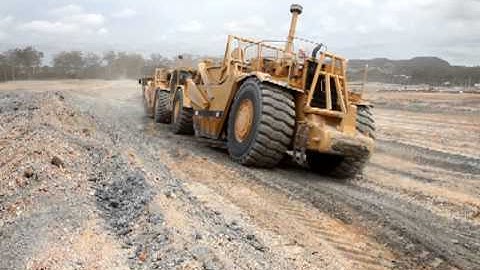 Scraper 657E Push Pulling