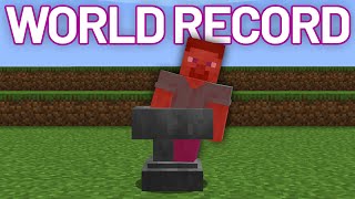 I Got Minecraft's World Record Anvil kill