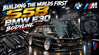 THE CAR THAT BROKE THE INTERNET  BODYLINE’S S58 BMW E30
