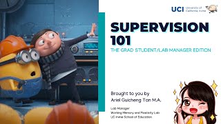 Supervision 101 - How to Be a Lab Manager Part 2
