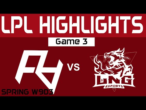 RA vs LNG Highlights Game 3 LPL Spring Split 2024 Rare Atom vs LNG Esports by Onivia