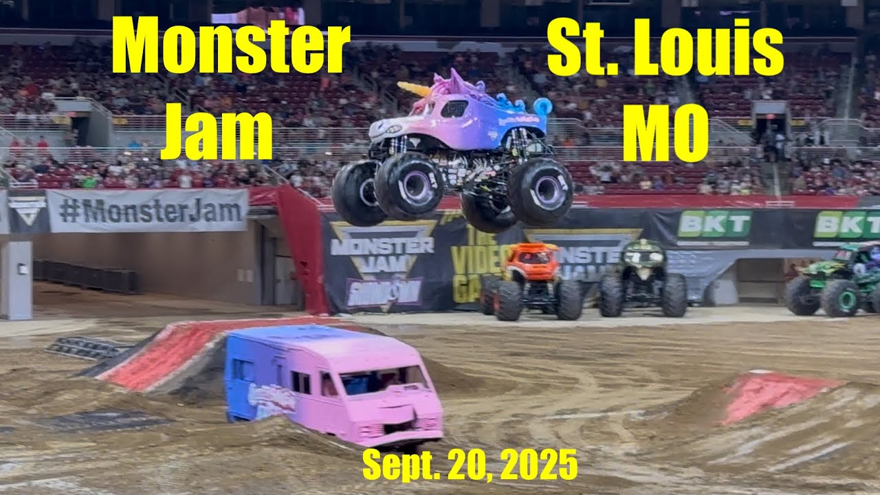 Monster Jam St. Louis MO (9/20/2025) - YouTube