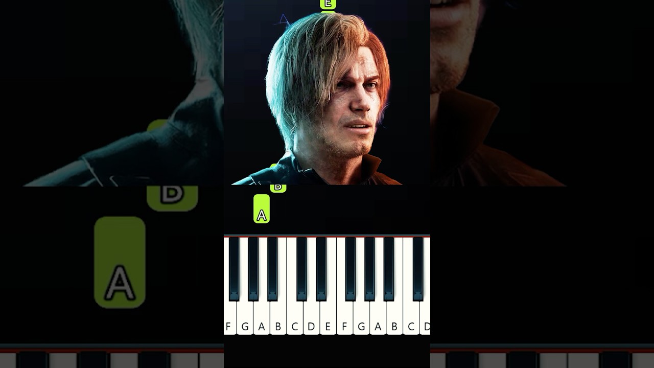Resident Evil 9 Requiem - Through the Darkness (EASY Piano Tutorial)