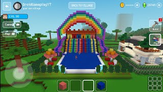 Water Slide Park - Block Craft 3d: Building Simulator Games for Free screenshot 2