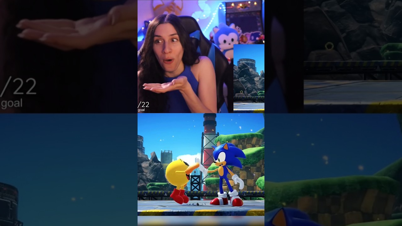 SONIC x PAC-MAN CROSSOVER ⁉️⁉️ 😭