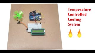 DIY Temperature controlled Fan | Arduino Project | Hindi