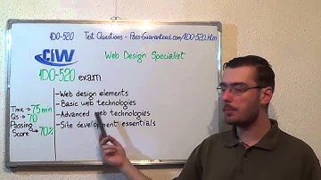 1D0-520 – CIW Exam Web Design Specialist Test Certificate Questions