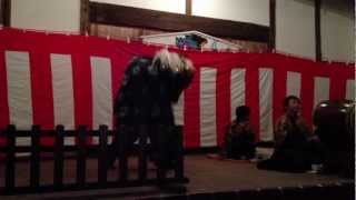 伊奈町氷川神社神楽殿のお囃子2013