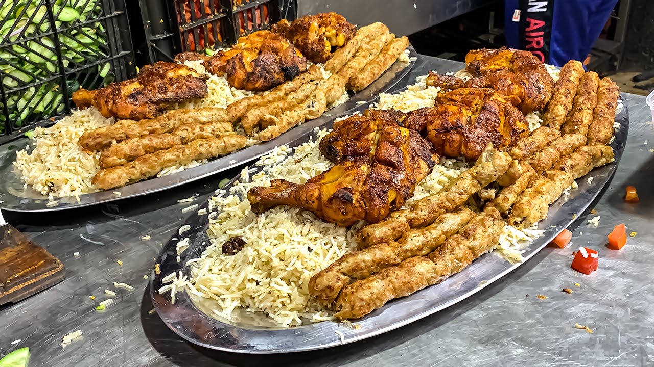 Amazing BBQ Platter Making At Burns Road Karachi Street Food of