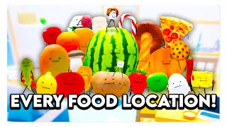 How To Get ALL 40 FOODS and SECRET BADGES in Secret Staycation on Roblox!
