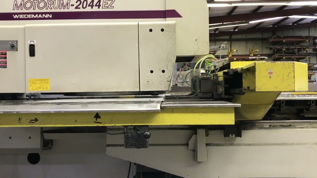 Murata Wiedemann Motorum-2044 EZ 22 Ton CNC Turret Punch Press w