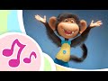 Песенки для малышей💥 Пять Обезьянок 🐵 Песенки для детей 🎵 Маша и Медведь 🐻 TaDaBoom