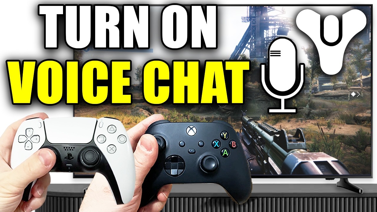 How To Turn On Voice Chat In Destiny 2 & Join Fireteam Chat - Easy