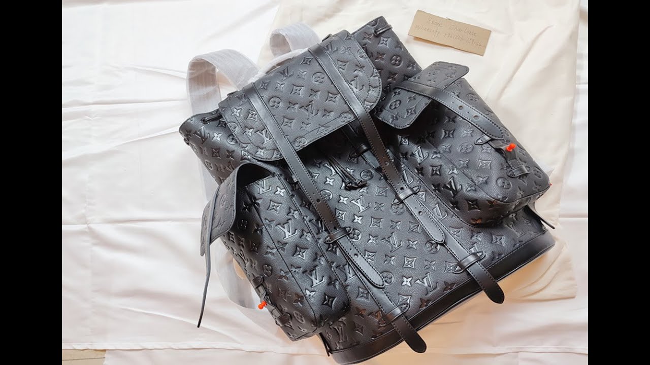 LOUIS VUITTON BACKPACK Christopher Prism UNBOXING 