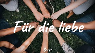 Berge - Für die liebe (Lyrics   indonesian lyrics/terjemahan bahasa Indonesia)