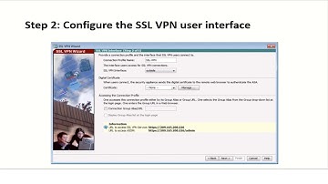 Clientless Remote Access SSL VPNs Using ASDM