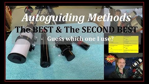 Autoguiding Methods: The BEST & The SECOND BEST - Guess which I Use? #astro #astronomy