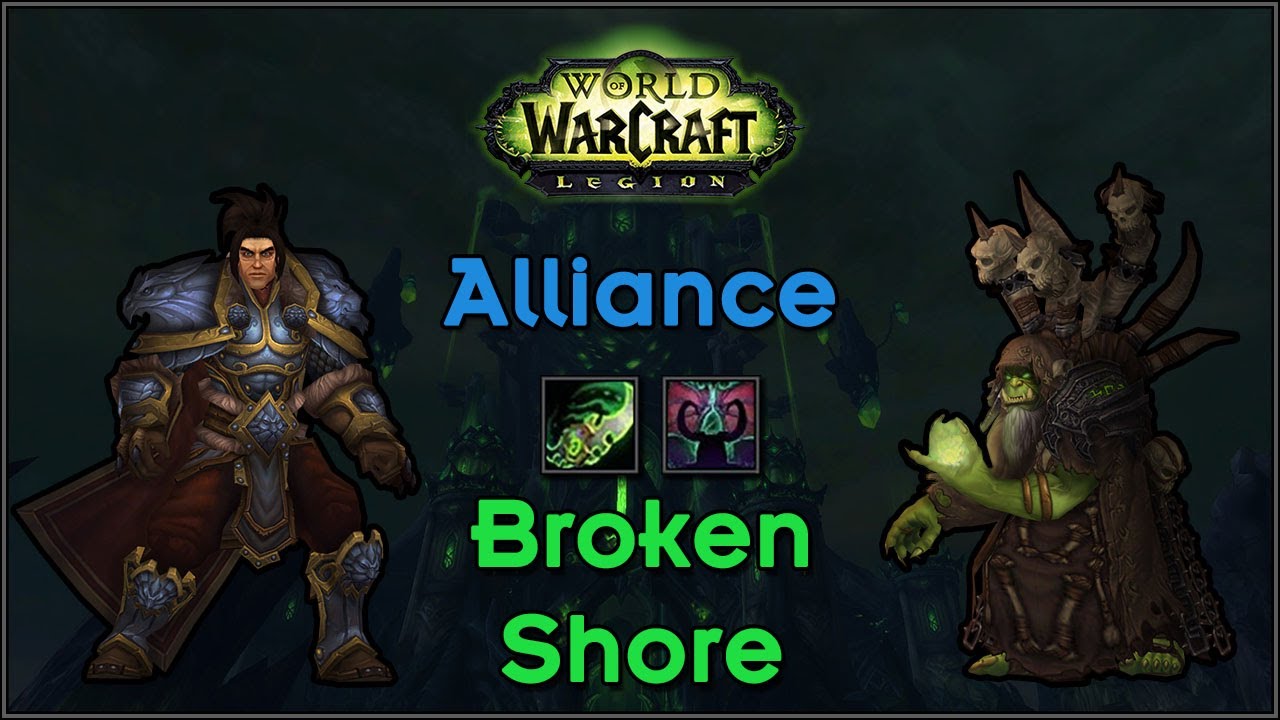 World of warcraft Legion - Alliance Broken Shore Cinematic - YouTube