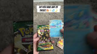 Do you have any of these?😱 #pokemon #pokemoncards #eeveelution #eevee #pokemontcg #umbreon