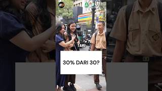 30% dari 30 = ... #mtk #math #maths #matematika #mathematics #short #shorts