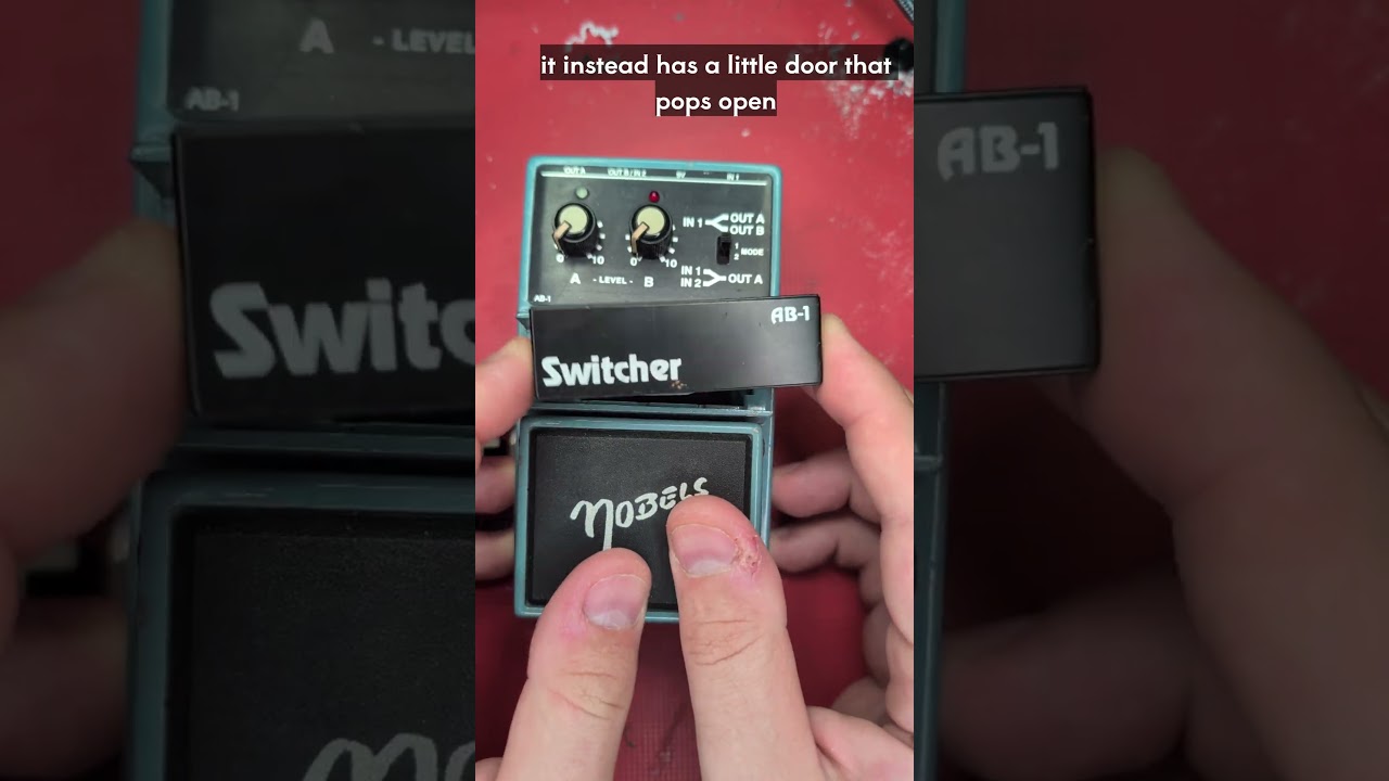 Rare 90s Guitar Pedal Unboxing! (Nobels AB1) - YouTube