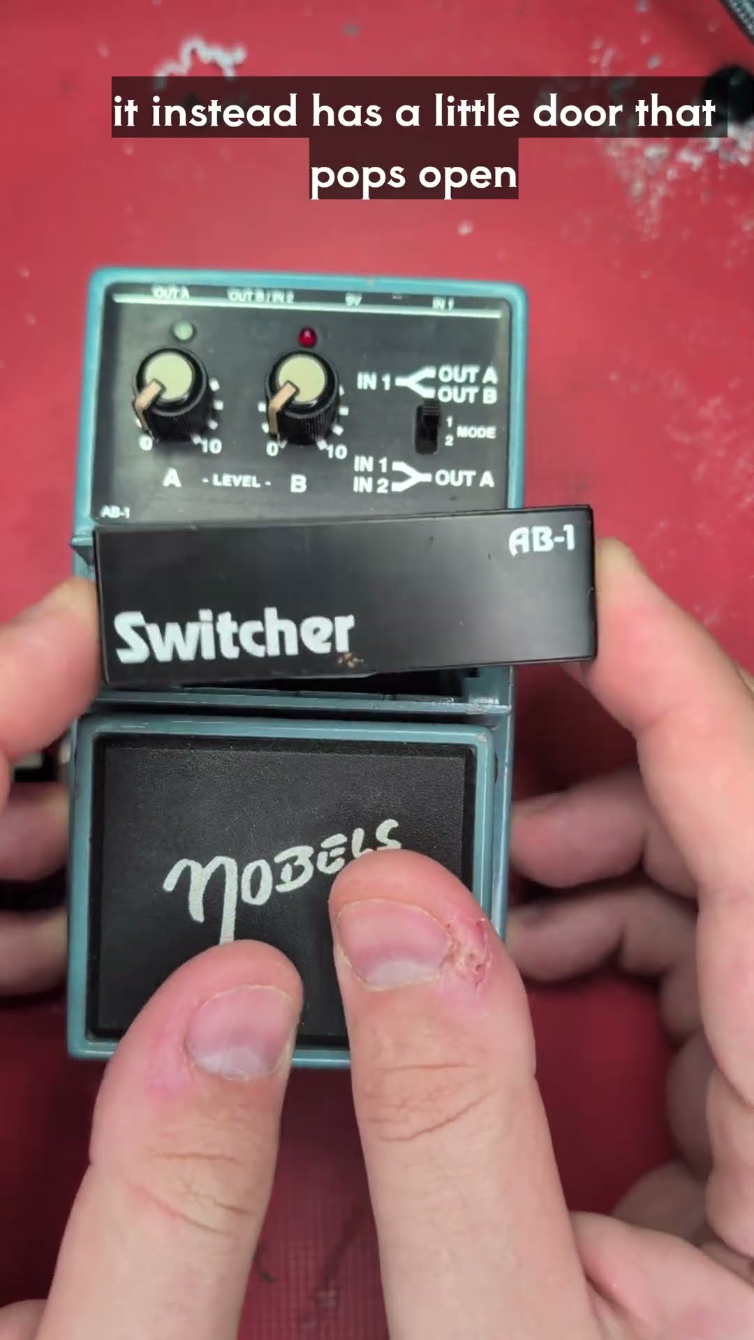 Rare 90s Guitar Pedal Unboxing! (Nobels AB1) - YouTube